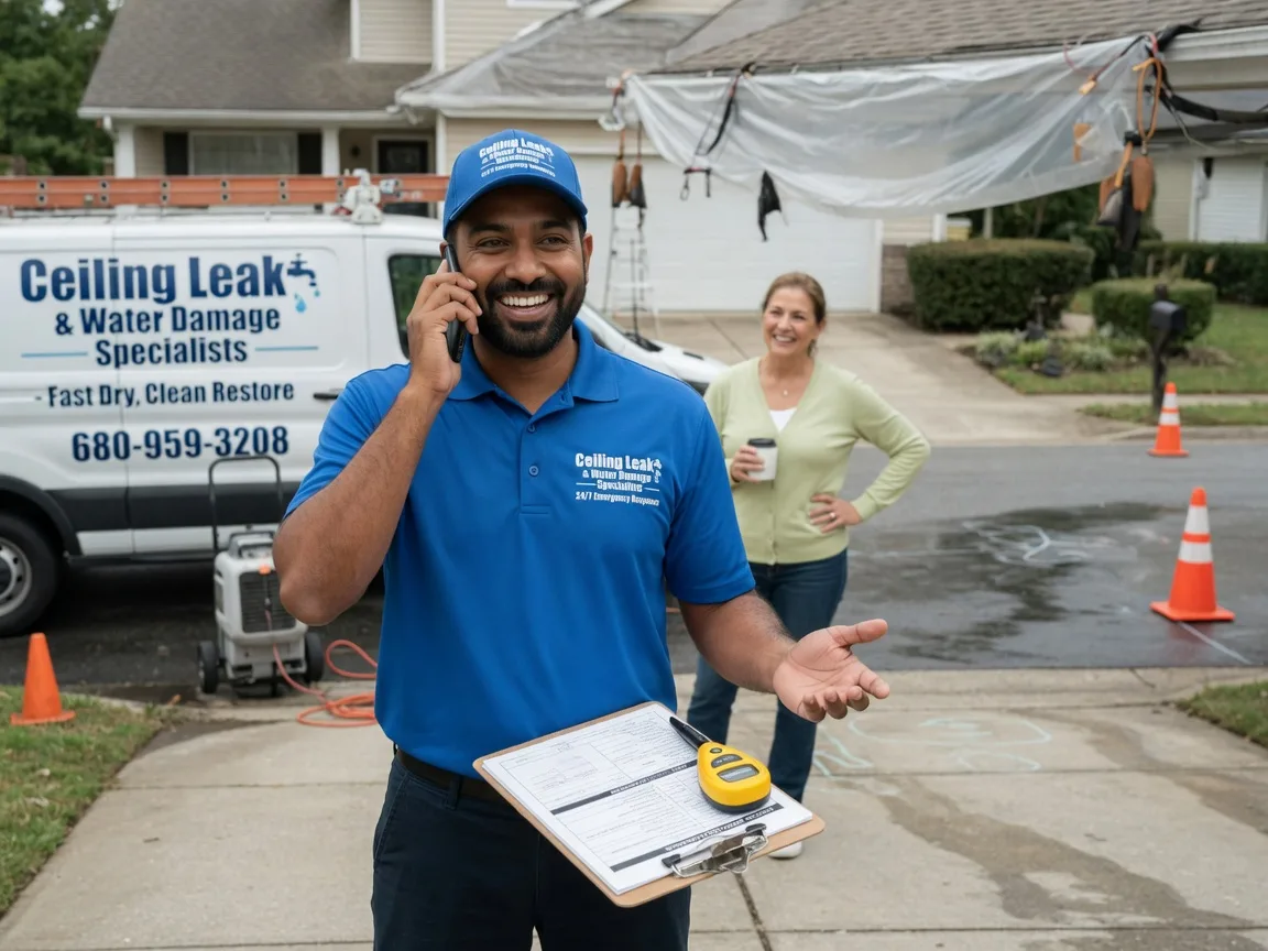 Ceiling Leak Cleanup Piney Creek, NC FAQs